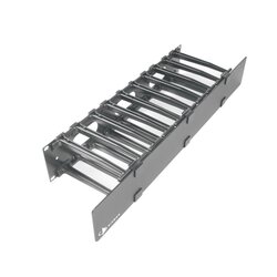 Organizador de Cable Horizontal RouteIT, Sencillo, Para Rack de 19in, 6in de profundidad, 2UR
