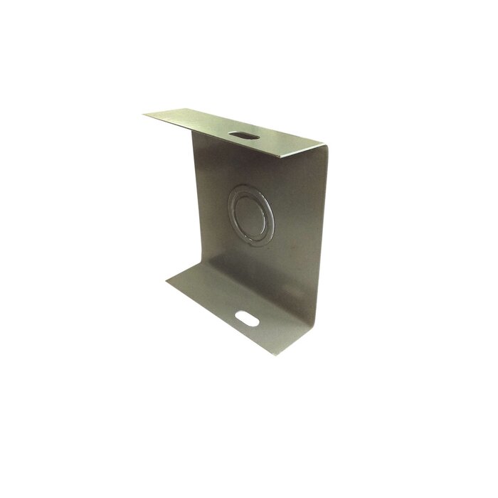 Placa cierre 100 x 100 mm, fabricado en lámina de acero al carbón