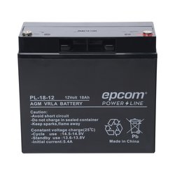 Batería con Tecnología AGM / VRLA, 12 Vcd, 18 Ah. terminal de tornillo HEX