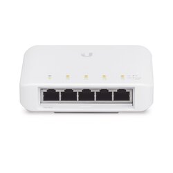 Switch UniFi FLEX para exterior IP55 de 5 puertos (1 x PoE de entrada 802.3af/at/bt y 4 PoE salida 802.3af)
