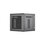 Gabinete PanZone de Montaje en Pared, de 19in, Puerta Ventilada, 12 UR, 635mm de Profundidad, Color Negro