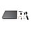 KIT TurboHD 1080p / DVR 8 Canales / 4 Cámaras Bala (exterior 2.8 mm) / 4 Cámaras Eyeball (exterior 2.8 mm) / Transceptores / Conectores / Fuente de Poder Profesional hasta 15 Vcd para Largas Distancias
