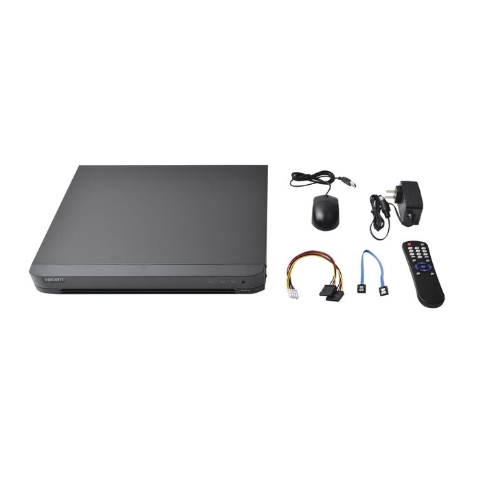 KIT TurboHD 1080p / DVR 8 Canales / 4 Cámaras Bala (exterior 2.8 mm) / 4 Cámaras Eyeball (exterior 2.8 mm) / Transceptores / Conectores / Fuente de Poder Profesional hasta 15 Vcd para Largas Distancias