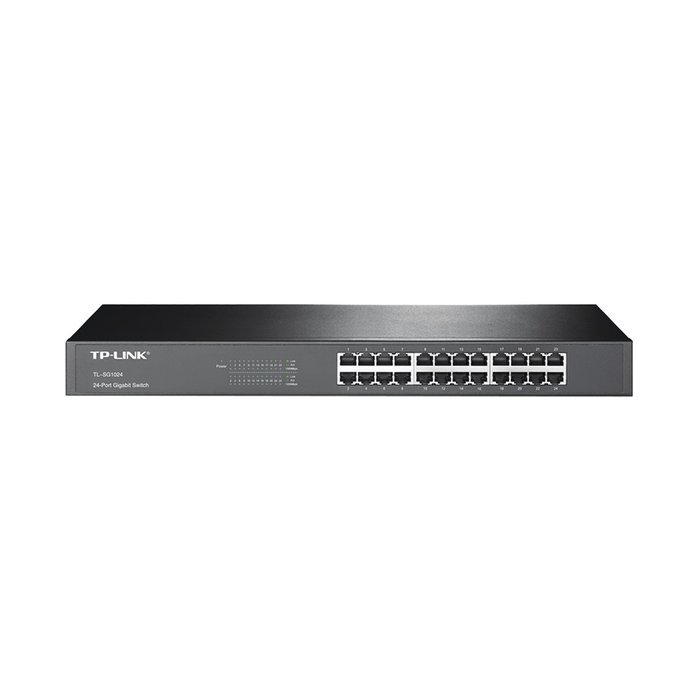 Switch Gigabit no administrable de 24 puertos 10/100/1000 Mbps