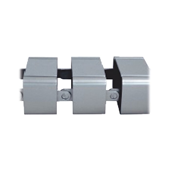 Organizador de cables vertical articulado, ideal para llevar los cables del piso a mesa o a la cubierta del escritorio de manera segura