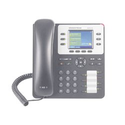 Teléfono IP Empresarial de 3 Líneas con 4 teclas de función, 8 teclas de extensión BLF y conferencia de 4 vías. PoE