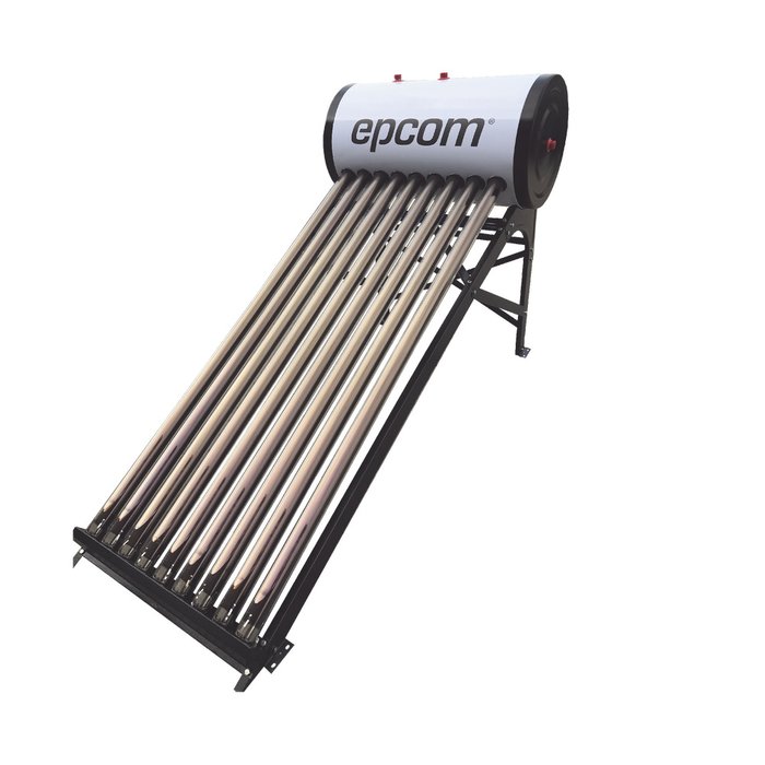 Bóiler Solar de Baja Presión con 9 Tubos de Vacío de 90 L