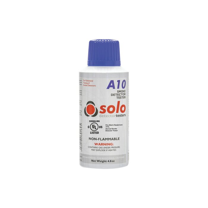 Lata con 4.8 Onzas de Aerosol Probador Para Detectores De Humo, para Usarse con SOLO-330 y SOLO-332