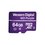 Memoria microSD de 64GB PURPLE, Especializada Para Videovigilancia, 3 VECES MAYOR DURACIÓN QUE UNA CONVENCIONAL