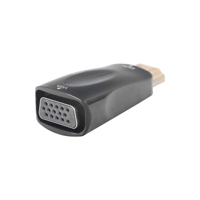 Adaptador HDMI a VGA chapado en níquel