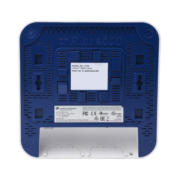 Access Point WiFi cnPilot e600 Indoor para alta cobertura y densidad de usuarios, Doble Banda, Wave 2, MU-MIMO 4X4, antena Beamforming Omnidireccional, hasta 512 clientes
