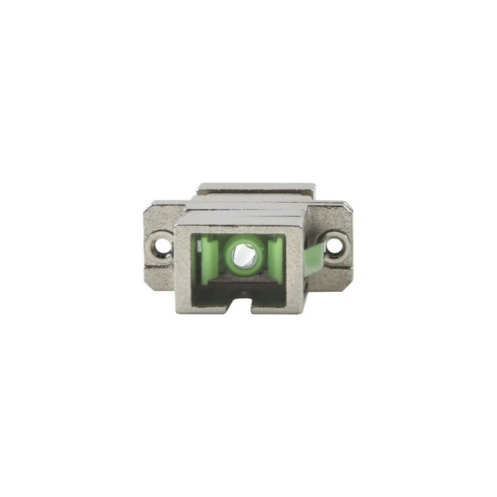 Módulo acoplador de fibra óptica simplex SC/APC a SC/APC compatible con fibra Monomodo