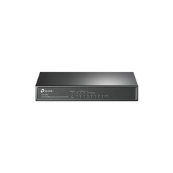 Switch PoE no Administrable de escritorio 8 puertos 10/100 Mbps, 4 puertos PoE, 57 W