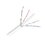 Bobina de cable de 305 metros de cable Cat6 de alto desempeño, super flexible, UL, Cobre, color blanco, para aplicaciones de CCTV y redes de datos
