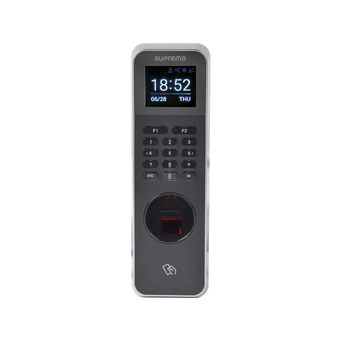 Lector de Huella IP67 Con Teclado y Lector de Tarjetas RFIDNFC y (125kHz EM, HID Prox &13.56Mhz MIFARE, MIFARE Plus, DESFire/EV1, FeliCa, iCLASS SE/SR),NFC y BLUETOOTH