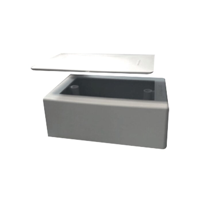 Kit de caja TMKS1 con THAPA ciega incluida color blanco