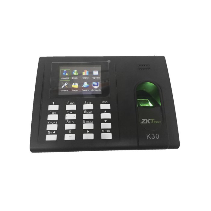 Checador de Huella y Tarjetas para Tiempo y Asistencia con Batería de Respaldo/ Comunicación TCP/IP / Reportes directo a Excel por USB (Función SSR) / Salida de relevador para cerradura