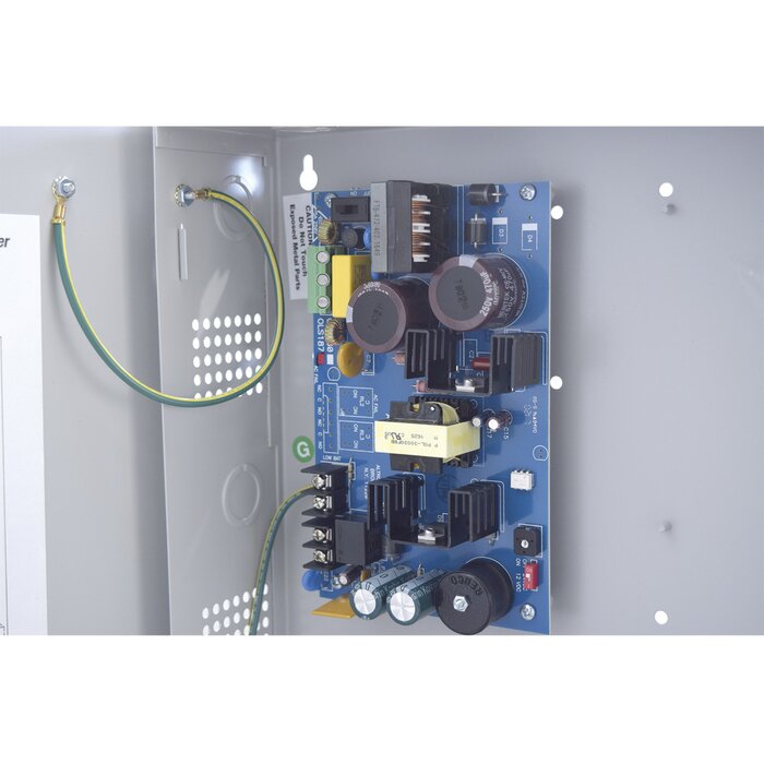 Fuente de poder de 12 VCD o 24 VCD a 6 Amp. Ideal para aplicaciones de potencia.