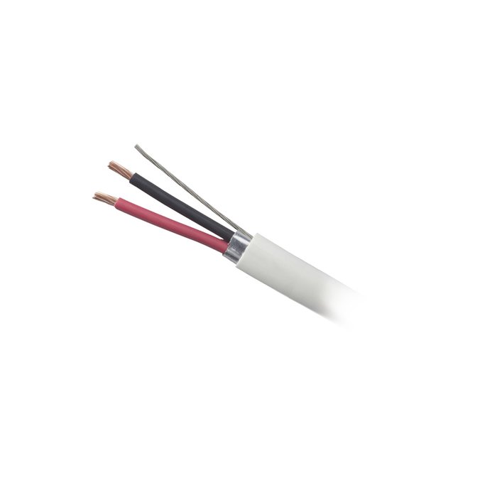 Cable para audio profesional calibre 18 en 2 hilos 100% cobre, perfecto para bocinas y micrófonos, bobina de 152 m