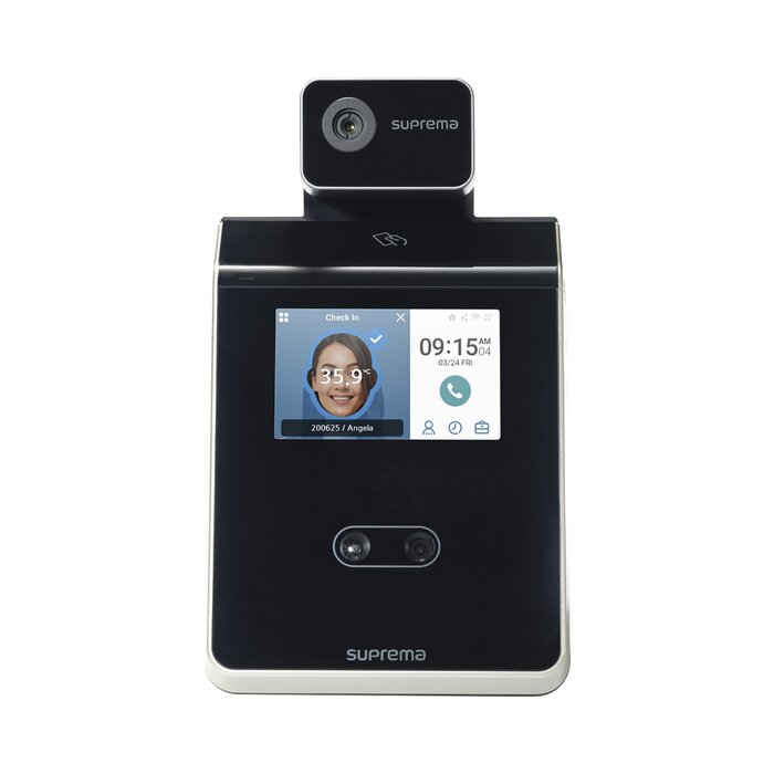 FaceStation 2 Lector Facial/ Notificación por Temperatura Alta / Bluetooth MultiClass SE Dual RFID (125KHZ EM HID PROX 13.56MHZ Mifare DesFire / EV1 FELICA ICLASS S) Compatible con BioStar2