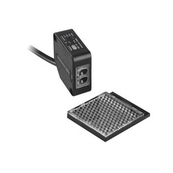 Detector fotoeléctrico de 7 m de alcance / Luz indicadora para alineación
