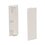 Unión recta de tapa, para uso con canaleta T70, Material PVC Rígido, Color Blanco Mate