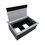 Caja universal vacía de 2 módulos para instalación en escritorio (voz, datos, vídeo, contactos eléctricos), (No incluye accesorios)