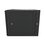 Gabinete Abatible de Pared (Con Marco Trasero) con Rack 19" de 9 Unidades. Ventana de Cristal Templado.