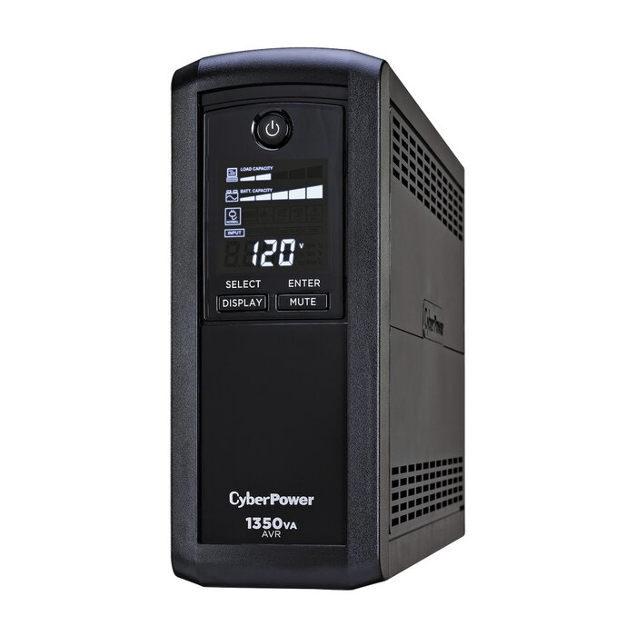UPS de 1350 VA/815 W, Topología Línea Interactiva, Entrada 120 Vca NEMA 5-15P, Tipo Mini Torre, Con 10 Tomas NEMA 5-15R