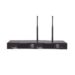 Receptor UHF para micrófonos inalámbricos / Pantalla LCD de cristal liquido