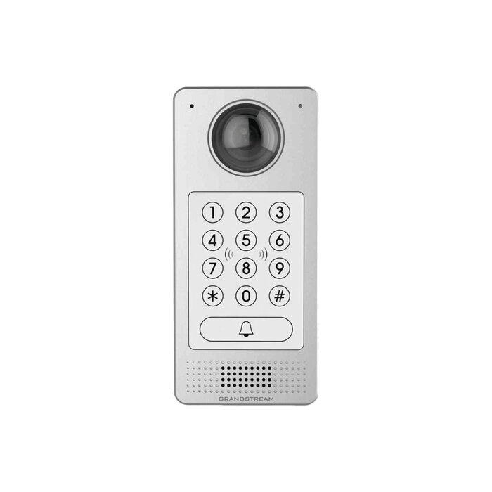 Videoportero IP (SIP) FISHEYE, apertura por código, Antivandálico, llamada y/o tarjeta, teclado retro-iluminación