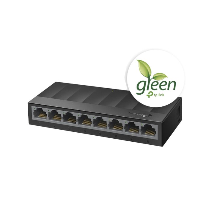 Switch para escritorio 8 puertos 10/100/1000Mbps