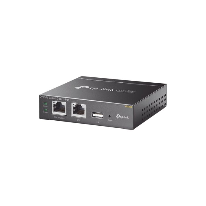 Controlador Cloud Key para gestionar hasta 50 equipos Omada desde la nube, servidor hotspot, alertas a correo, actualizaciones masivas, 802.3af/at.