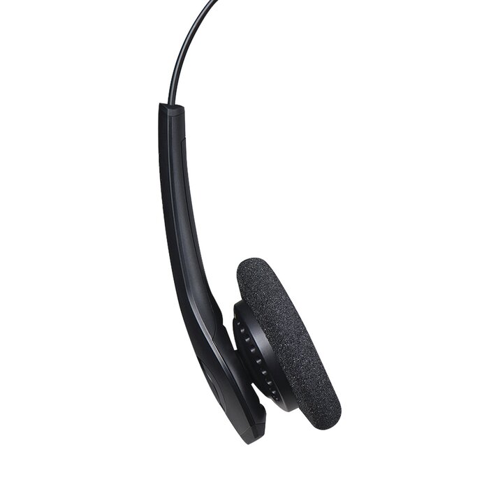 Jabra Biz 1500 Duo, auricular profesional con cancelación de ruido, ideal para contact center con conexión QD (1519-0157)