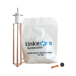 Electrodo para Corriente Máxima de 30 Amp. con Compuesto Mejorador de Terreno