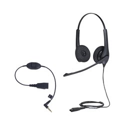 KIT, Diadema con cancelación de ruido, con accesorio para conexiones 3.5mm Incluye modelos BIZ-1500-DUO-QD y MOBILE-QD-35MM-S?