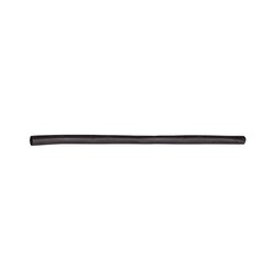Tubo Termoencogible (Termofit) Negro de 1.2 m, 1/16" de Diámetro, Reduce de 2:1, Poliolefina.