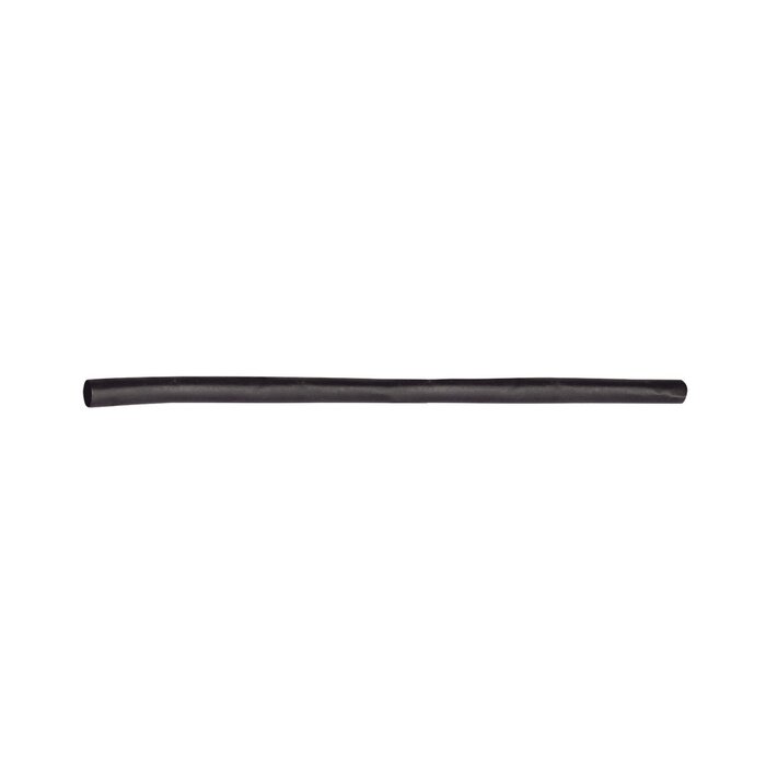 Tubo Termoencogible (Termofit) Negro de 1.2 m, 1/16" de Diámetro, Reduce de 2:1, Poliolefina.