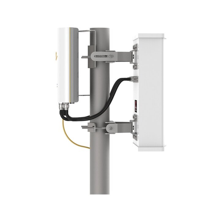 Punto de Acceso MU-MIMO 4x4:4ac, 4.9-6.4 GHz,IP 67, Conectorizado,Hasta 100 clientes en modo WiFi, Punto-Multipunto hasta 1.5 Gbps, 4 conectores N-hembra