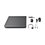 KIT TurboHD 1080p / DVR 8 Canales / 8 Cámaras Bala (exterior 2.8 mm) / Transceptores / Conectores / Fuente de Poder Profesional hasta 15 Vcd para Larga Distancias