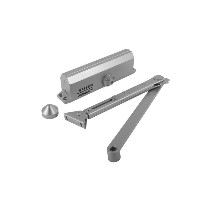 Cierrapuertas para Accesos de Alto Tráfico de Uso Rudo para puertas de hasta 150 Kgs