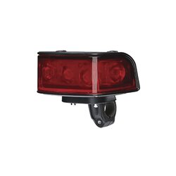 Luz Frontal Ultra Brillante para motocicleta, color rojo