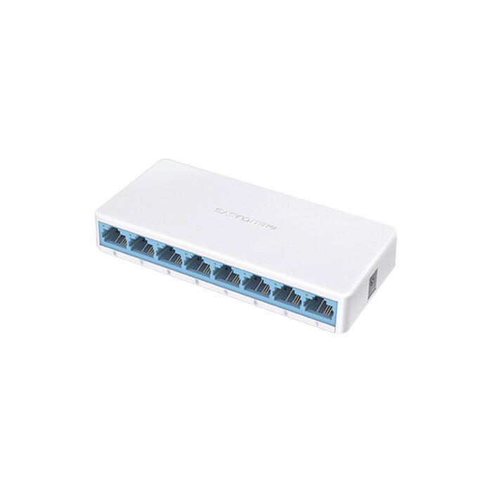 Switch no administrable para escritorio 8 puertos 10/100 Mbps