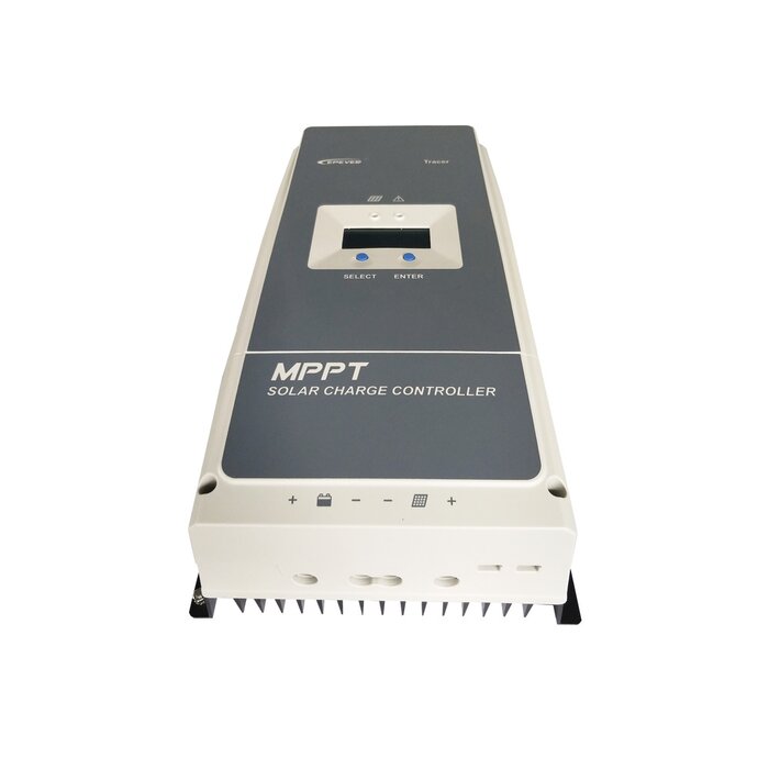 Controlador Solar MPPT 80A 12/24/36/48V, Máximo Voltaje de Circuito Abierto Voc 150Vcd