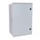 Gabinete de Poliéster IP66 Uso en Intemperie (600 x 800 x 300 mm) con Placa Trasera Interior (Incluye Chapa y Llave).