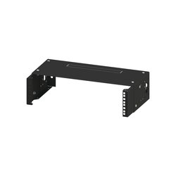 Rack Abierto de 19" Profundidad Ajustable (8" a 12") de 2.5 Unidades con Capacidad de Crecimiento.