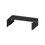 Rack Abierto de 19" Profundidad Ajustable (8" a 12") de 2.5 Unidades con Capacidad de Crecimiento.