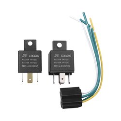Relevador de 5 pines automotriz de 12 volts