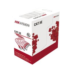 Bobina de Cables UTP 305 mts / Cat5E / 24 AWG / CM / PVC / 100% Cobre / Uso en Interior