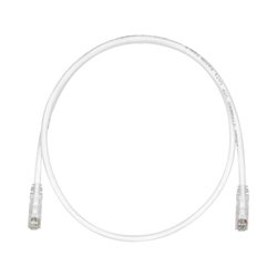 Cable de Parcheo TX6, UTP Cat6, 24 AWG, CM/LSZH, Color Blanco Mate, 10ft